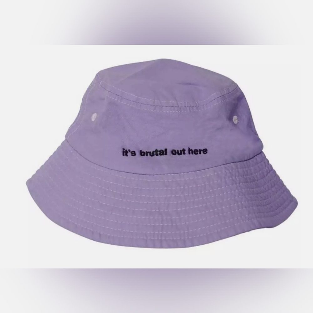 Olivia Rodrigo "It's Brutal out here" Bucket Hat.